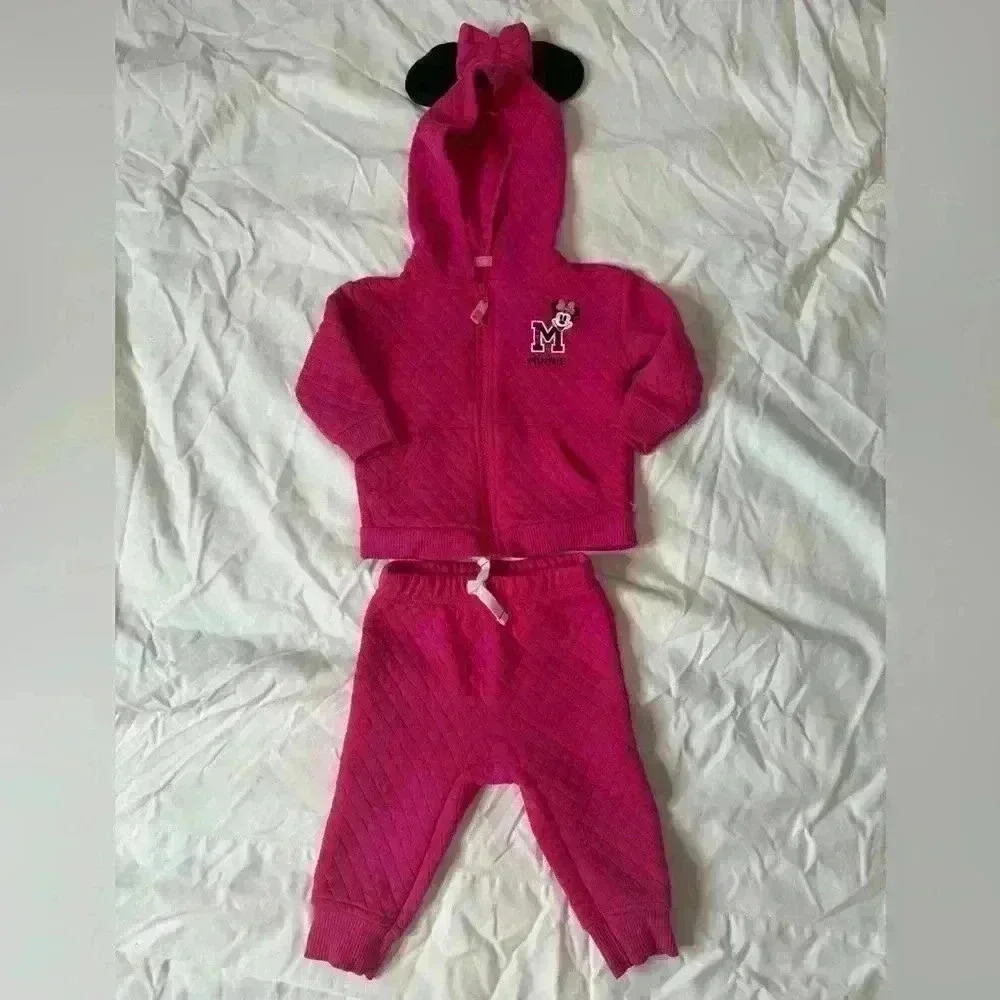 Disney Jumping Beans Minnie Mouse Set Size 6 Months Pink